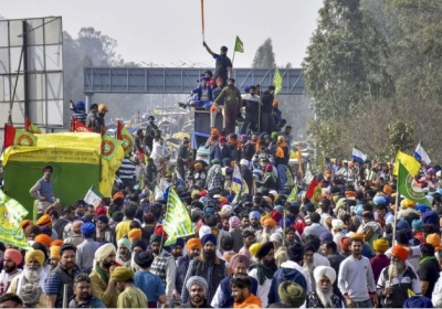 Farmers march to Delhi