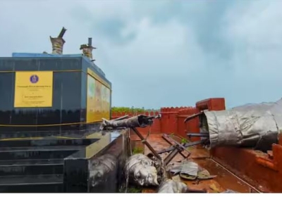 Chhatrapati Shivaji Maharaj Statue Collapsed