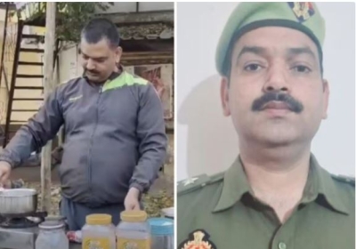 Inspector Sahab Running a Tea Stall