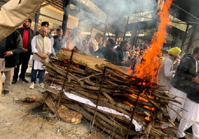 Harmohan Dhawan Funeral