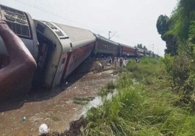 Chandigarh-Dibrugarh Express Accident in Gonda Train Derailed