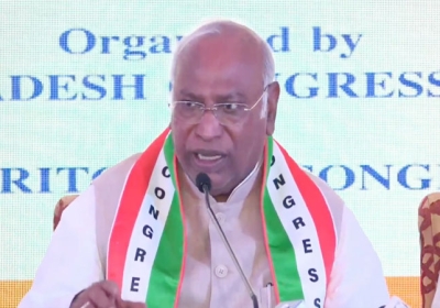 Congress President Mallikarjun Kharge Press Conference in Chandigarh