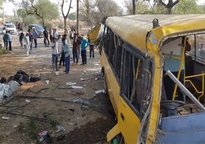 Haryana Mahendragarh School Bus Accident Many Students Died