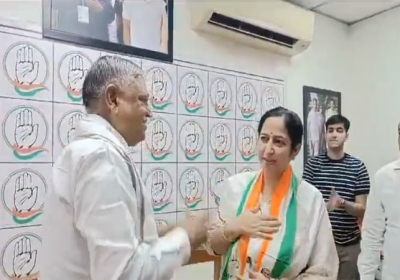 Haryana Panipat Urban EX MLA Rohita Rewri Joins Congress News Update