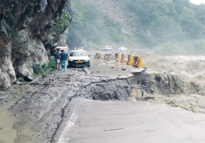 Himachal Pradesh Eartquake Lahaul-Spiti After Cloud Burst Heavy Flood