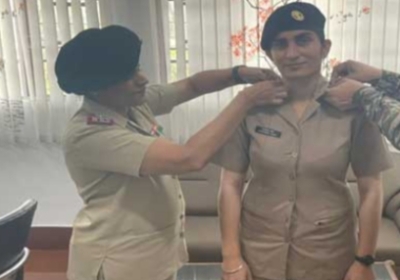 Una's Manpreet Kaur Sandhu became Major in Army, serving in Assam