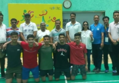 Himachal Pradesh became champion by defeating Karnataka in national level badminton competition