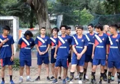 Kullu district team leaves for Himachal Football League competition