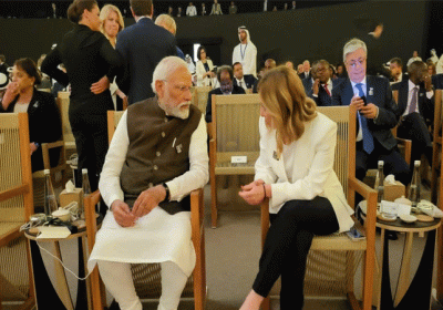 PM Modi-Italian PM Meloni Selfie Viral Melodi Trending On Internet