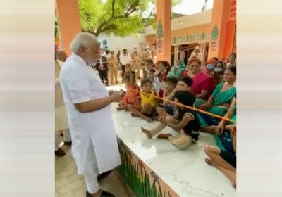 PM Modi in Kanpur Viral Video