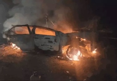 Punjab Horrific Road Accident 5 Youths Burnt Alive Inside Car