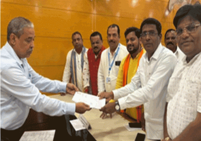 Two BJP leaders filed nomination for the only seat in Odisha