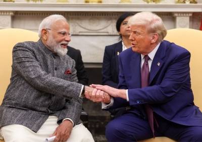 US President Says To PM Modi we missed you a lot In White House Video