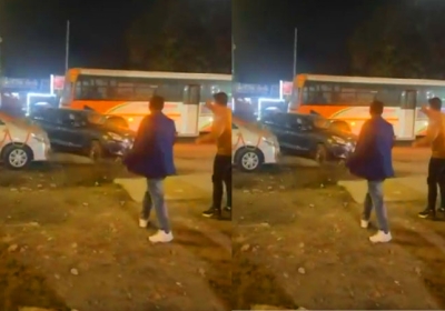   Uttarakhand Rudrapur Car Uncontrolled viral video News