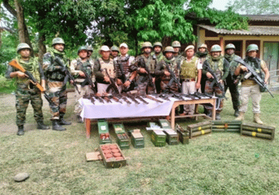 Security forces recover 790 looted weapons in Manipur