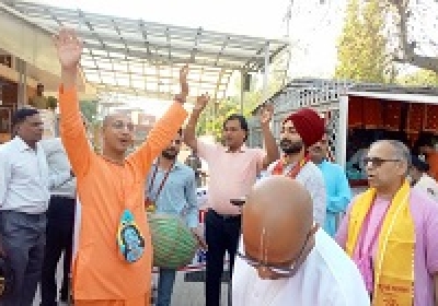 हिन्दू नववर्ष पर श्री सनातन धर्म मंदिर