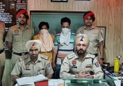 दुकानदार पर हमला कर नकदी छीन कर फरार हुए आरोपियों को पुलिस ने पकड़ा