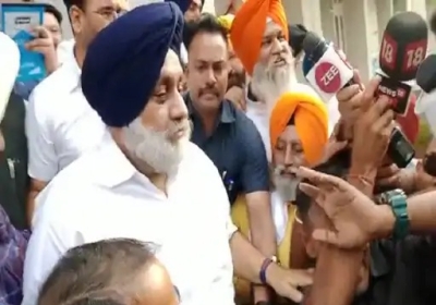 Sukhbir Badal reached court