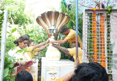 Decoration and worship of Nagar Kheda