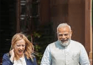 PM Modi met the Prime Minister of Italy