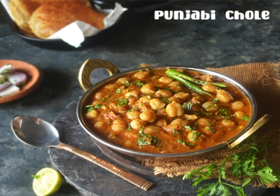 How to cook Punjabi Chole without oil easy recipe at home 