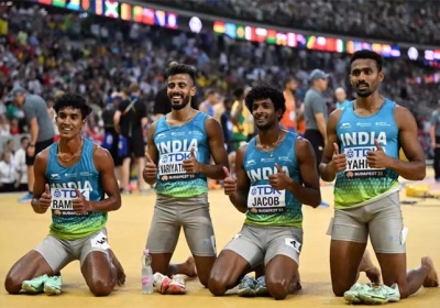 Indian Mens 4x400 Relay Team Finish 5th in World Championships 2023 Final 