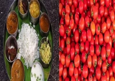 Effect of Inflation Price Of Vegetarian Thali Increased Due to Tomatoes Rate High