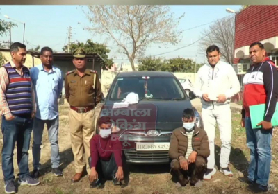 लगभग 01 करोड़ रूपये मार्किट कीमत की 300 ग्राम हैरोइन सहित तीन आरोपी गिरफ्तार