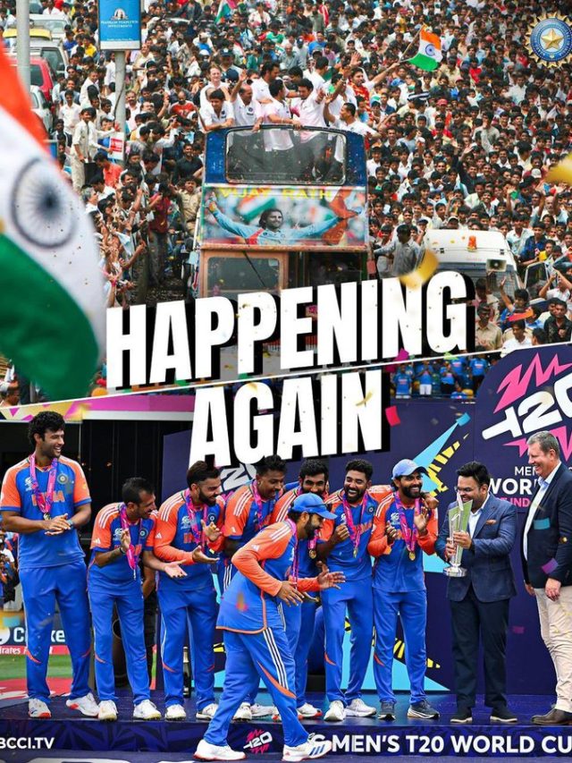 टीम इंडिया के खिलाड़ियों का वर्ल्ड कप ट्रॉफी के साथ भव्य स्वागत होने जा रहा है